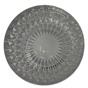 Gorham Althea Full Lead Crystal Bowl 7.5" Vintage Cut Glass Germany